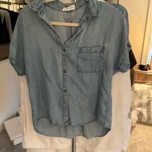 Bella Dahl Denim Blue Shirt